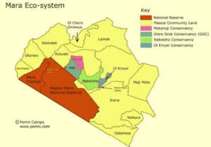 Masai Mara Map