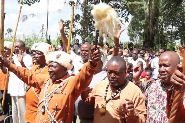3 Days 2 nights Aberdare Cultural tour, Kenya Kikuyu culture, Mukurwe wa Nyagathanga Shrine, Equator marker Nanyuki, Mugumo Tree. 5 Days Aberdare & Samburu Cultural Tour Package, Kenya Kikuyu Culture, Mukurwe wa Nyagathanga Shrine, Samburu Traditions, Samburu village Kenya.Best places to visit in Murang'a County, things to do in Murang'a County, tourist attractions in Murang'a County, Best time to visit Murang'a County, accommodations in Murang'a County safari tours in Kenya, best safari packages in Kenya, safari package holidays in Kenya, best safari in Kenya, top 10 best safaris in Kenya Best Cultural safari packages in Kenya, Best cultural safaris in Kenya, cultural activities in Kenya, Best cultural tours in Kenya, cultural safari tours in Kenya