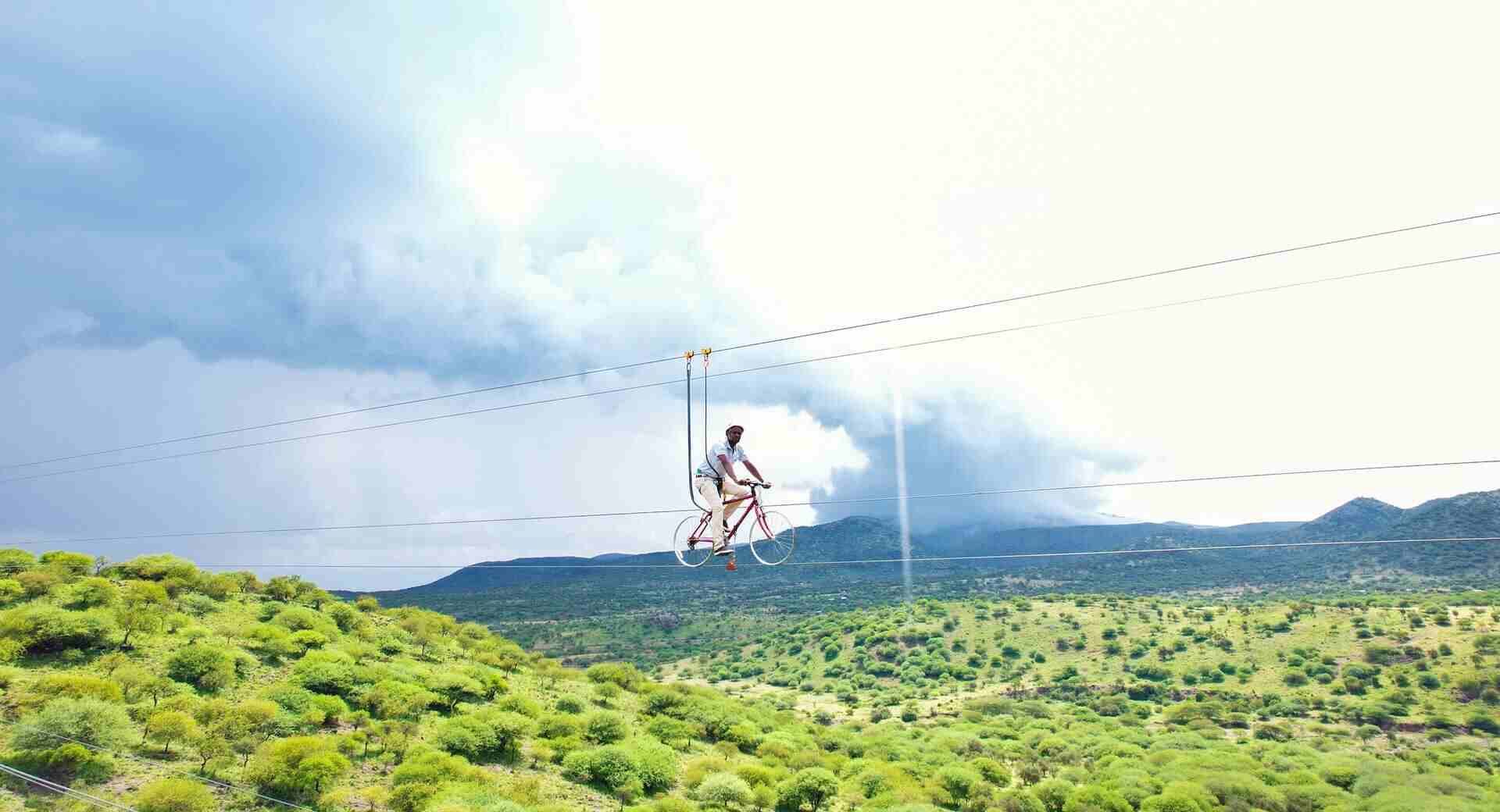 Sky cycling, Sky Cafe,, Sky biking, Sky cycling Kenya, what is sky cycling